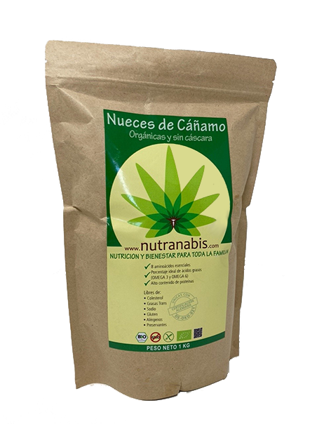 Nueces de cáñamo sin cáscara KG